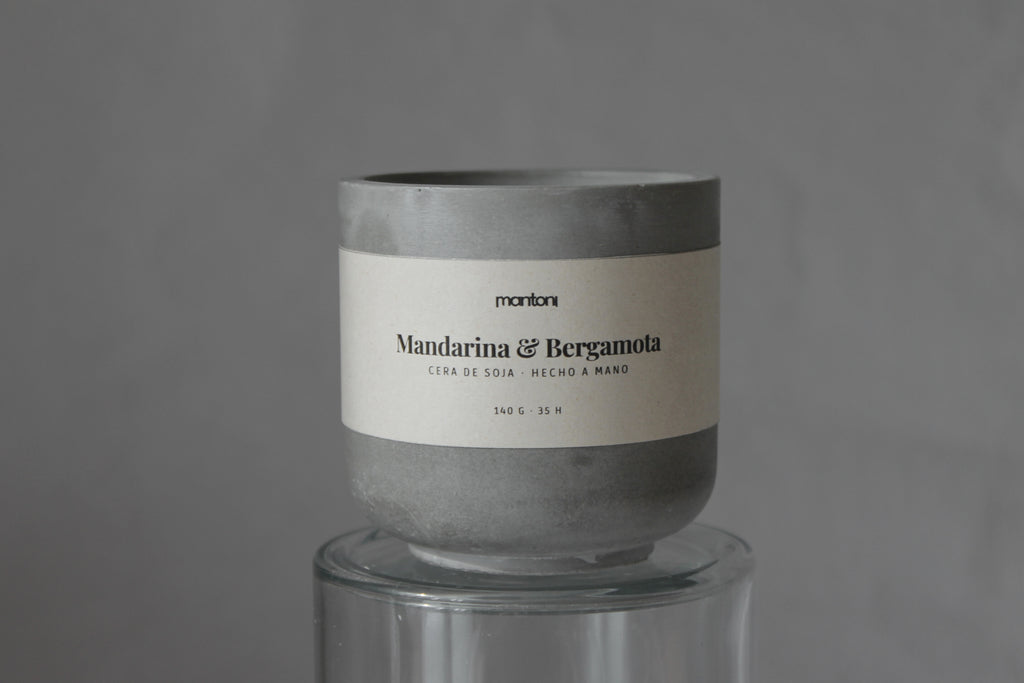 Vela de Mandarina & Bergamota
