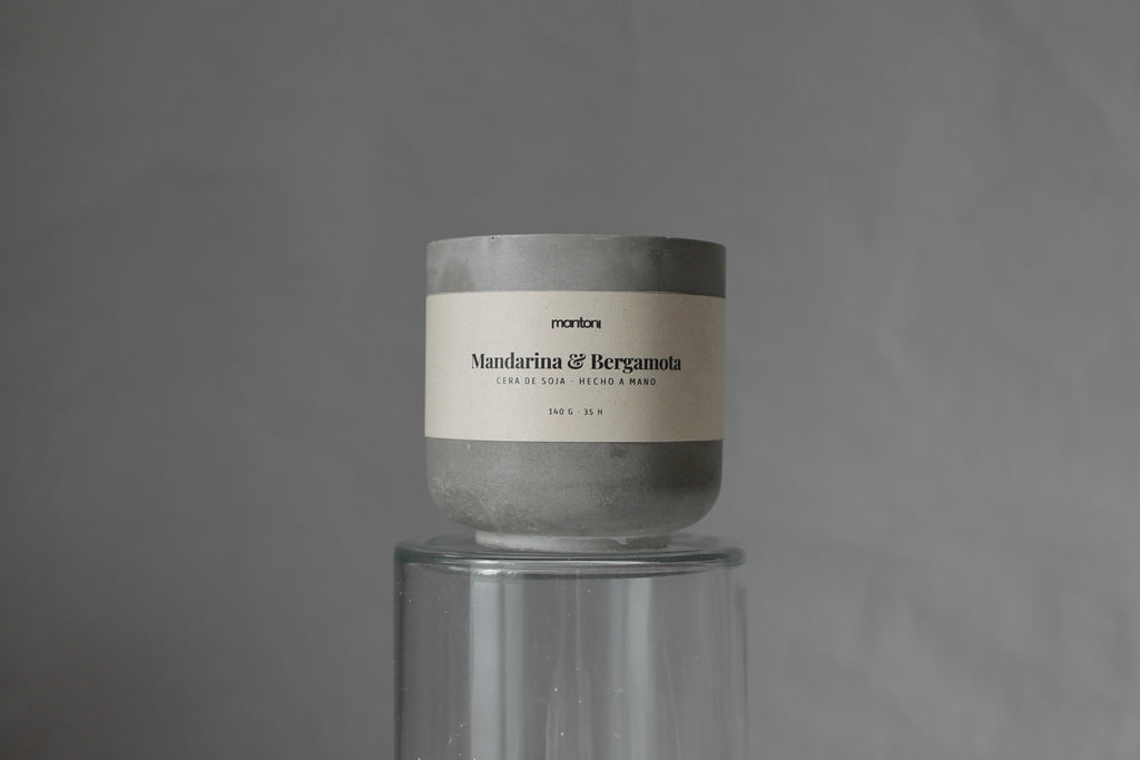 Vela de Mandarina & Bergamota
